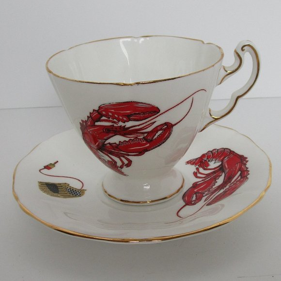 antique cup & saucer set - Picture 1 of 7